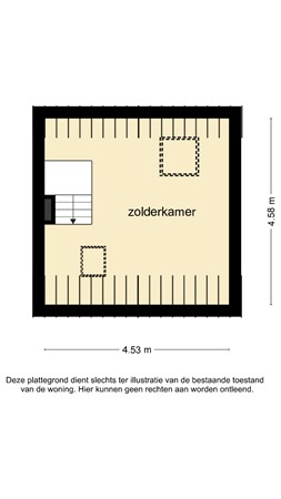 Floorplan - Kerkhoflaan 34, 6163 TH Geleen